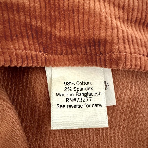 Juniors' SO® Corduroy High-Rise Wrap Mini Skirt, Size 5 in Cinnamon Coffee. - Picture 6 of 6